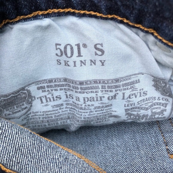 Women’s High Waist Levi’s Button Fly Jeans - Picture 7 of 12